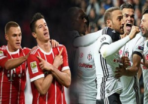 Beşiktaş-Bayern Münih maçı tarihe geçecek!